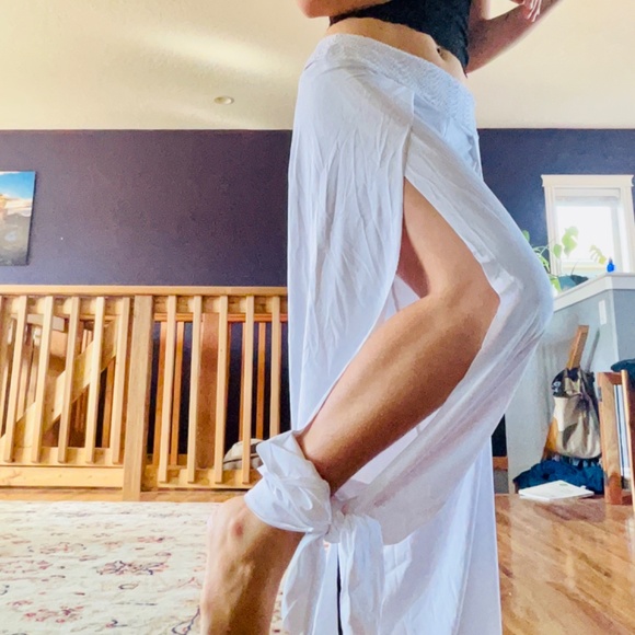 Dance yoga split leg flow athletic pants - Picture 4 of 4